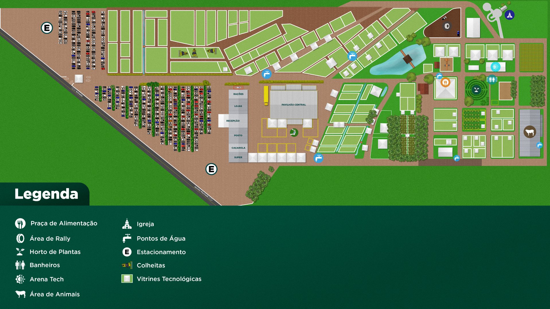 Mapa do Evento